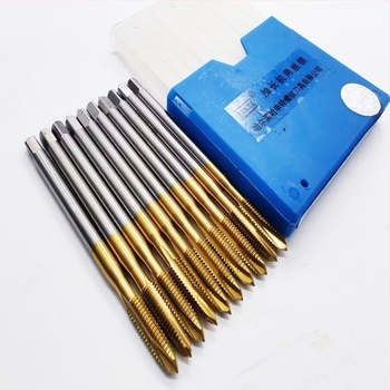 HSS W6542 hosszított hegű titán bevonatú menetfúró