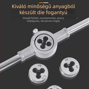 Metrikus menetkészlet - kézi tap wrench - HEWEGO sorozat 01