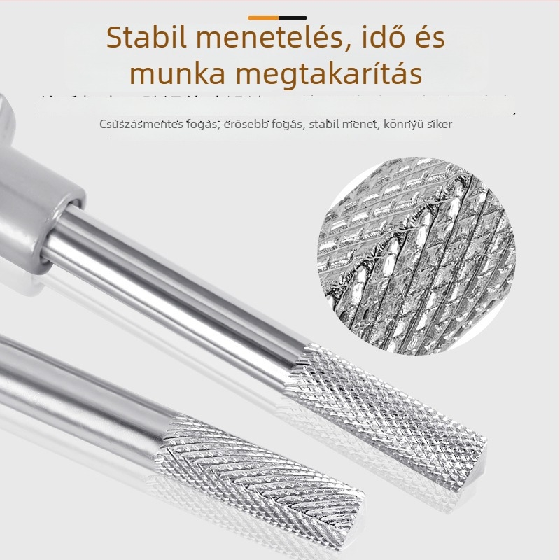 Metrikus menetkészlet - kézi tap wrench - HEWEGO sorozat 01