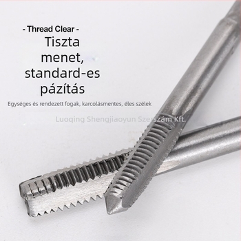 Tap és die készlet, metrikus, nagy keménységű, kézi működtetésű