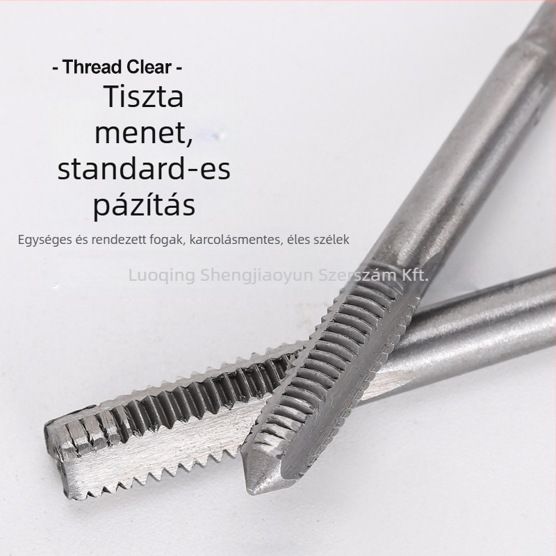 Tap és die készlet, metrikus, nagy keménységű, kézi működtetésű