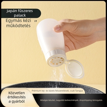 Só- és fűszerező doboz, Tangya Tanray, műanyag, szilárd fűszerek, japán stílus