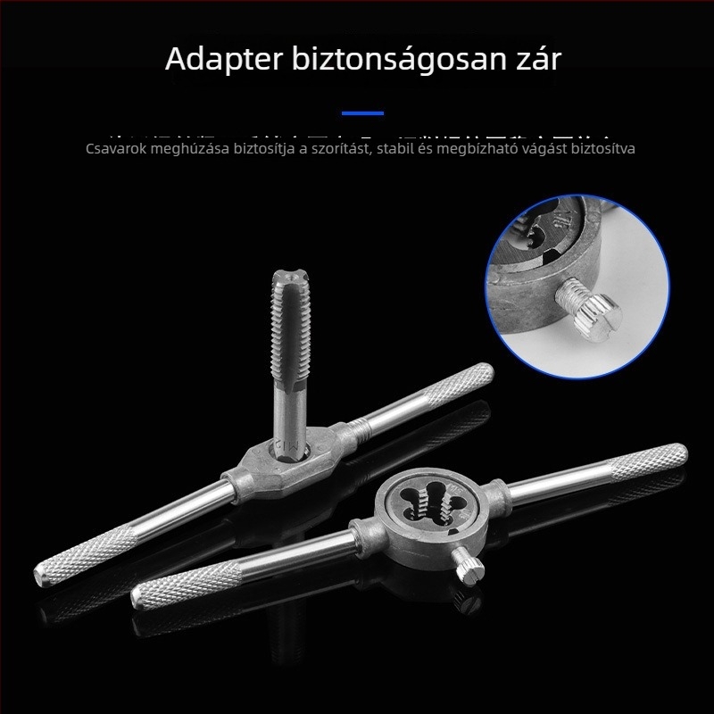 Tap and Die készlet – kézi tap és die, metrikus, 20 darab, QST EXPRESS