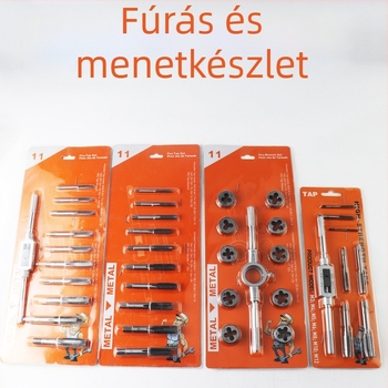 11 részes tap and die készlet – körkörös dies készlet, Prosperity