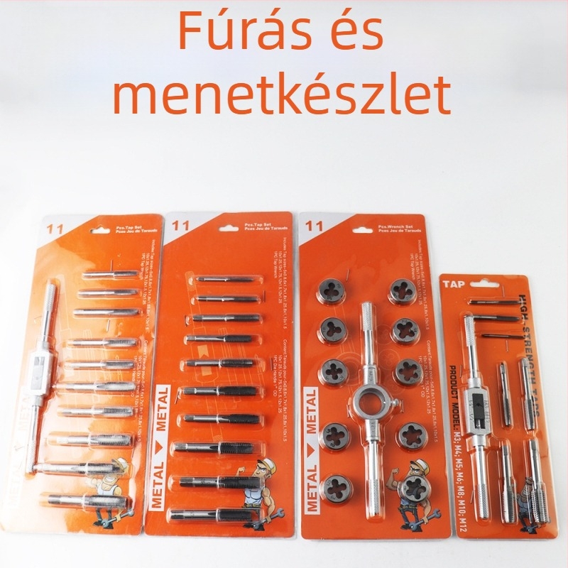 11 részes tap and die készlet – körkörös dies készlet, Prosperity