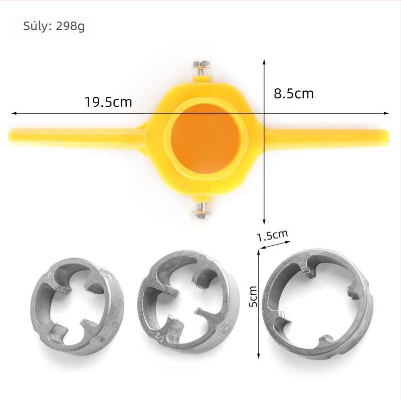 PPR műanyagcsövekhez 6 részes csőmenet-készlet