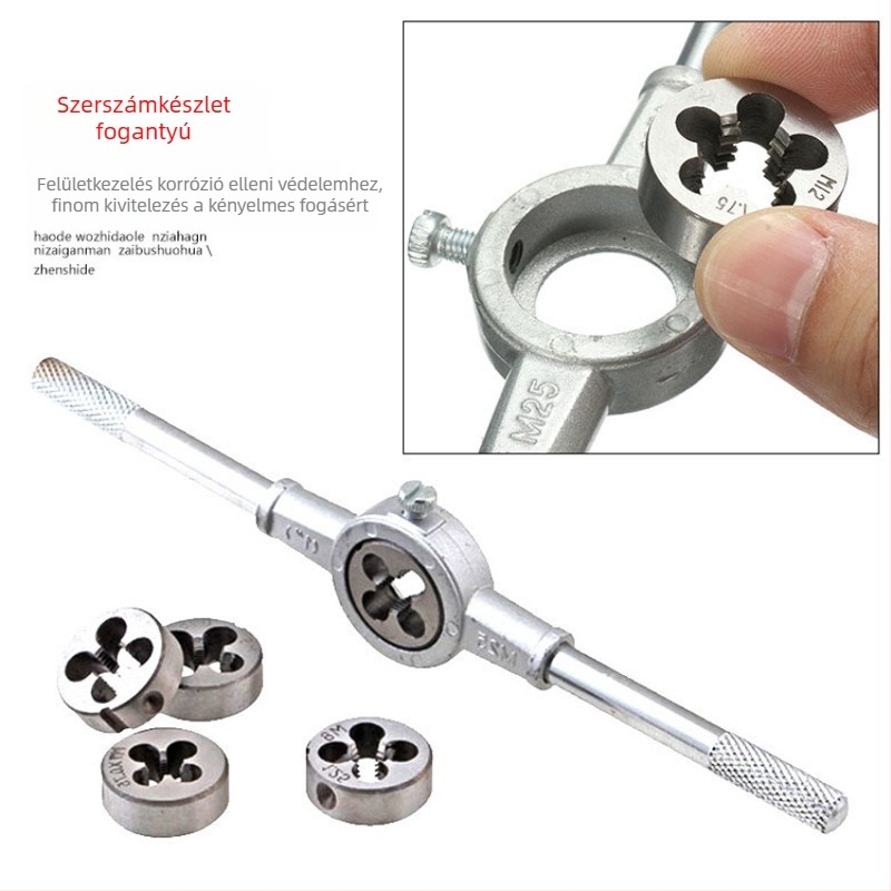 8 darabos metrikus menetfúró készlet tapsokkal