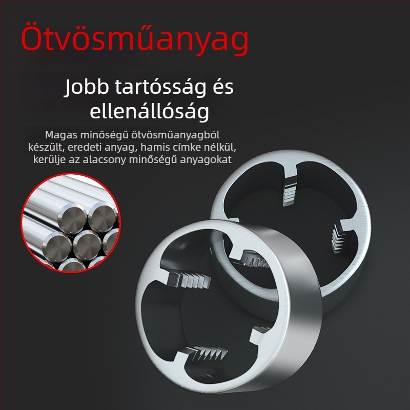 Műanyagcső menetkészlet háztartási használatra, kézi PVC cső menetkészlet