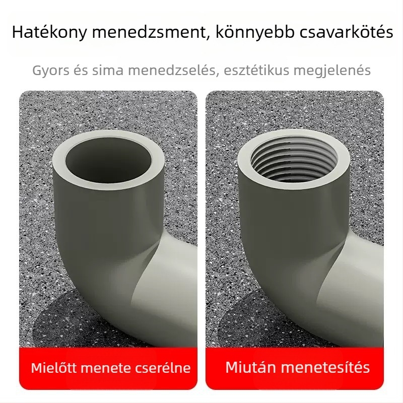 6 részes készlet csőmenetekhez vízvezeték és PPR csövekhez