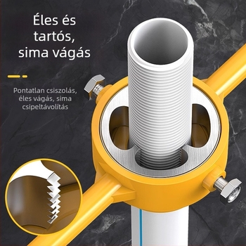 Vízcső menetkészlet, PPR műanyag csőhenger, kör alakú menetfej, kézi eszköz – Senxiang