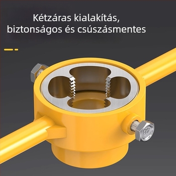 Vízcső menetkészlet, PPR műanyag csőhenger, kör alakú menetfej, kézi eszköz – Senxiang