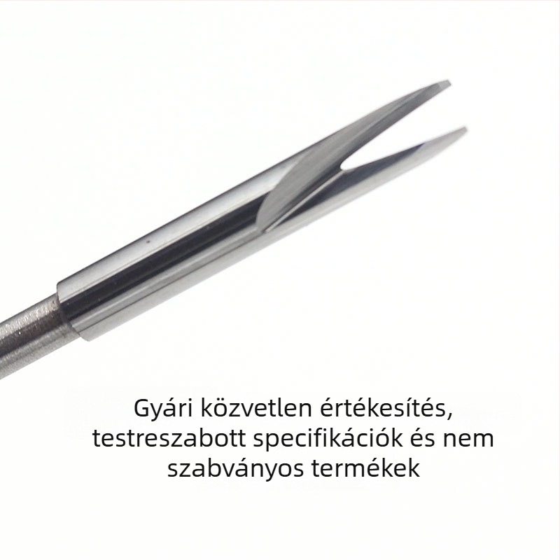 BANGLUN gumírozott autóipari tömítések fúrófeje – gyorsacél, CNC megmunkált, U-formájú lyuk