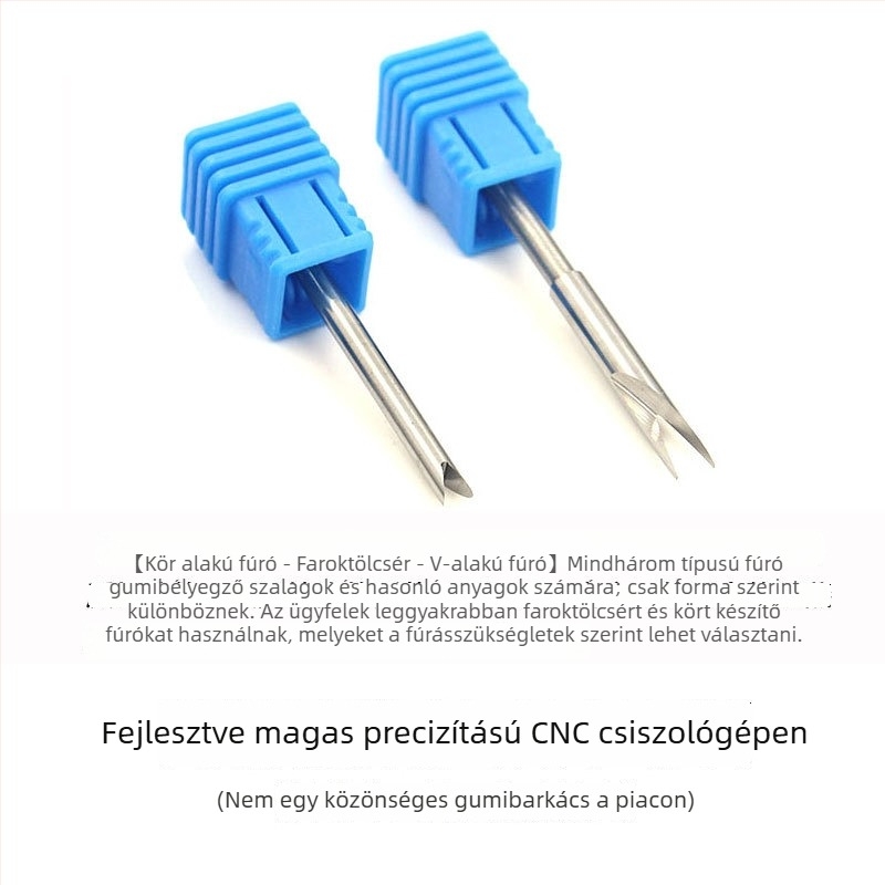 BANGLUN gumírozott autóipari tömítések fúrófeje – gyorsacél, CNC megmunkált, U-formájú lyuk