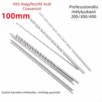 Spirálfúró egyenes nyakkal, HSS 6542