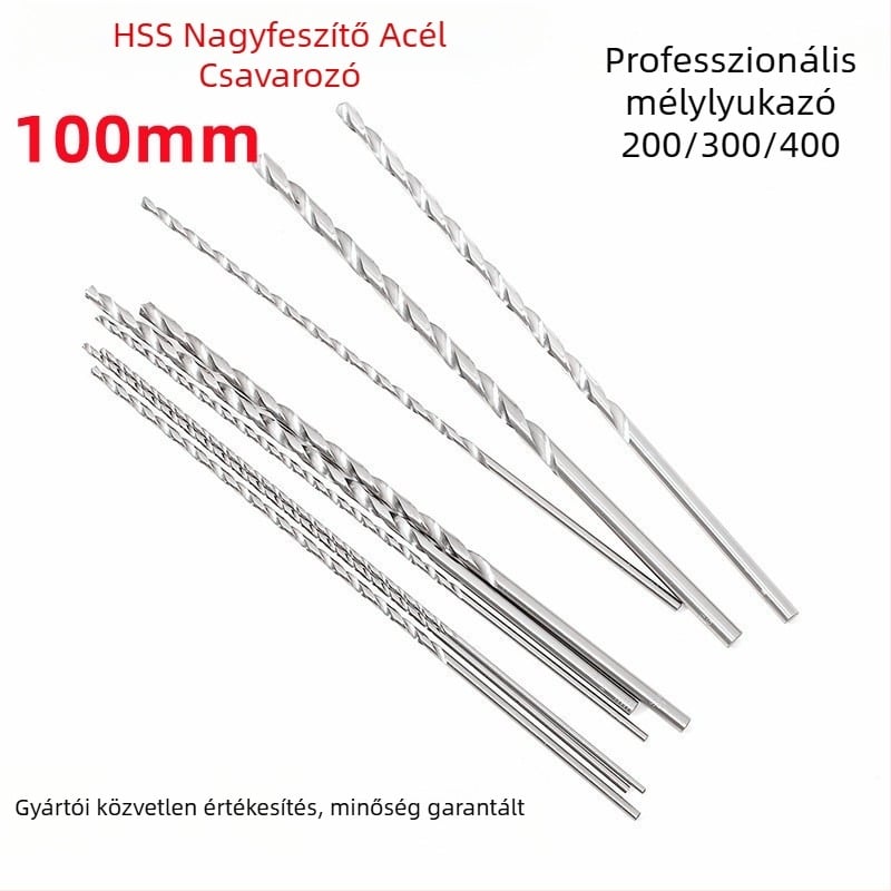 Spirálfúró egyenes nyakkal, HSS 6542