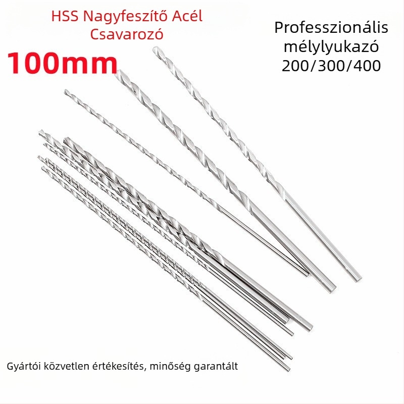 Spirálfúró egyenes nyakkal, HSS 6542