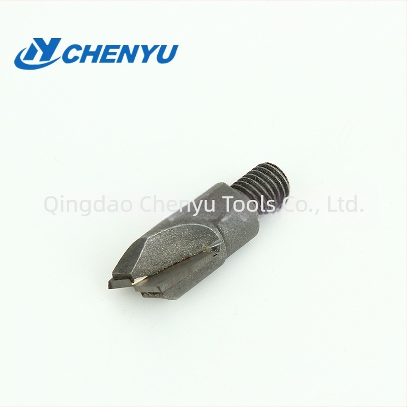 Faajtó lyuknyitó és hornyoló fúró – CHENYU TOOLS, precíz favágó szerszám, pengeátmérő 6 mm, pengehossz 50 mm, teljes hossz 75 mm
