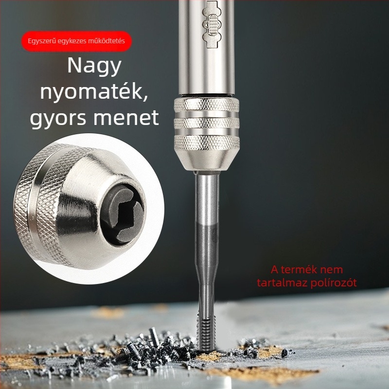 Same fenglihe Állítható menetfúrókulcs M3–M8, kétirányú, kézi eszköz
