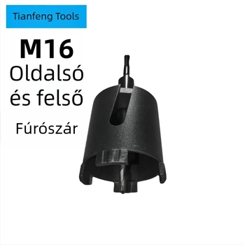 M16-os prémium lyukfúró készlet, pozicionáló fúróval és gyémántos lyukfúróval, nagy szilárdság és masszív