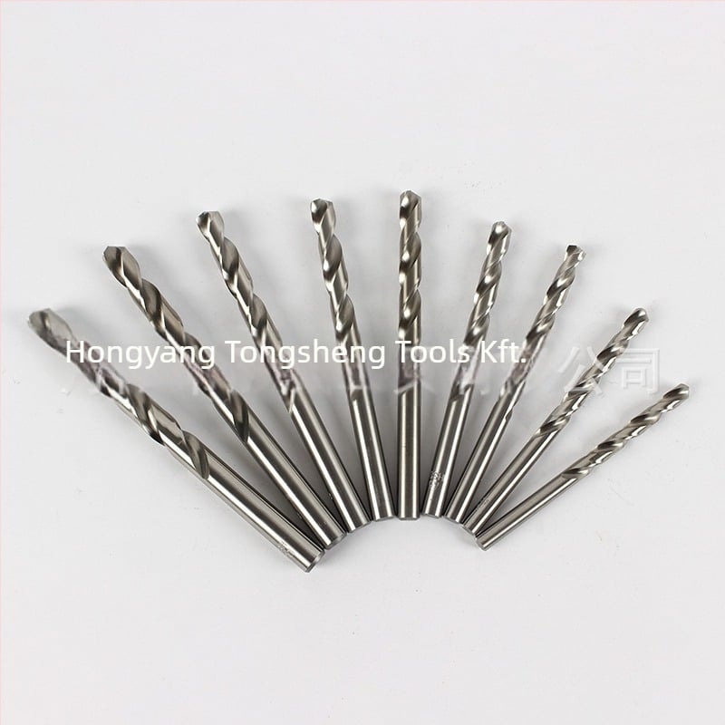 Spirálfúró készlet egyenes nyéllel, 19 darab, 4341 gyorsacél, műanyag doboz