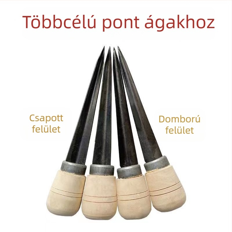 Kézzel készített rotangfonat készlet: emelőeszköz, lógó kosár, rotang szék tároló kosár, vas kiválasztó kés, rotang fonó tű/rost.