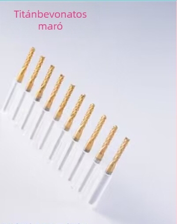 Haochen márkájú lapos maró PCB-hez, titánbevonattal, volfrámacél