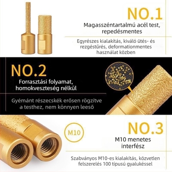 Master ding Gyémánt köszörűfej hornyázó eszközhöz – testreszabható