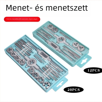 Xinsen Tuo Kézi Menetkészlet, Magas Kopásállóság, Metrikus Menet, Fémipari Kéziszerszám-készlet