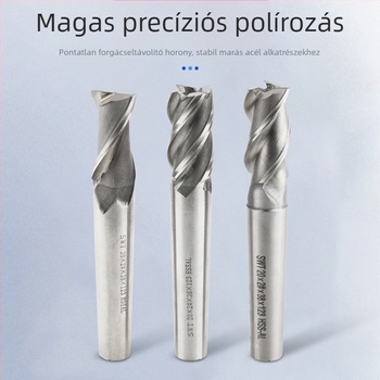 Függőleges maró konusos szárú, gyorsacélból, 2–4 élű, freza a kulcscsatornákhoz, sík aljzatú