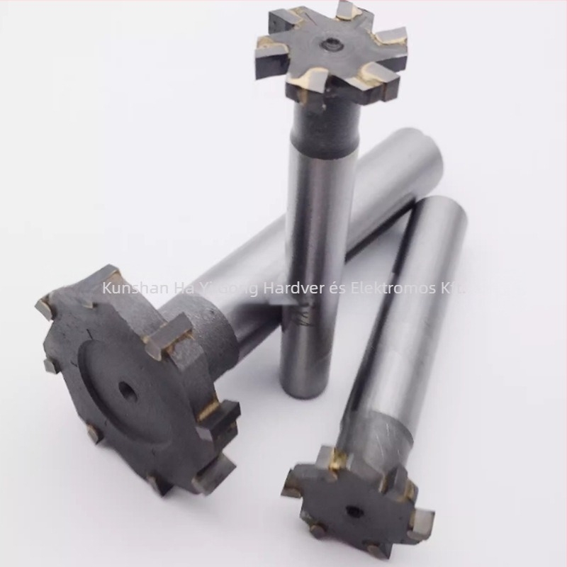 T-nyílású maró, egyenes nyelű, ötvözetbe ágyazott, megmunkálási tartomány 14