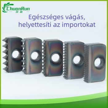 ISO-szabványos menetfúró maró, többszörös fogú belső fogazatú vágóél, SR szár