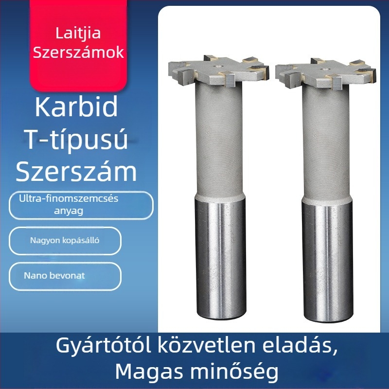 DTBD T-slot maró, sorozat T56156, ötvözött acél megmunkálására, alkalmas marógépre