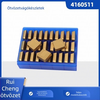 Karbid négyszögletes maró penge, sorozat 4160511, minőségek: YT15, YT14, YT5, YG6, YG8, YW1, YW2
