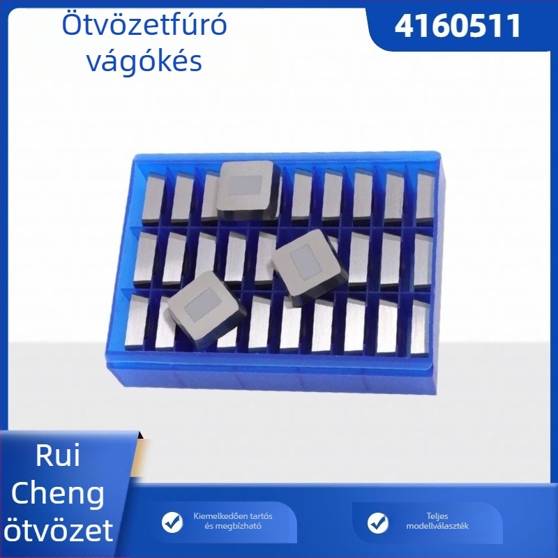 Karbid négyszögletes maró penge, sorozat 4160511, minőségek: YT15, YT14, YT5, YG6, YG8, YW1, YW2