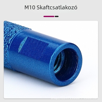 Márvány munkalapokhoz készült marófej hornyolt kvarc kővarratokhoz, brazing folyamat, csatlakozó szögérceshez