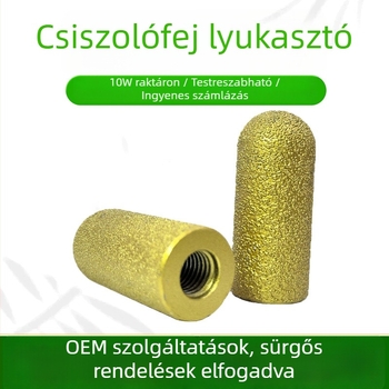 Gyémánt csiszolófej kvarc- és márványfelületekhez – él- és oldalszélező fej szögcsiszolóhoz