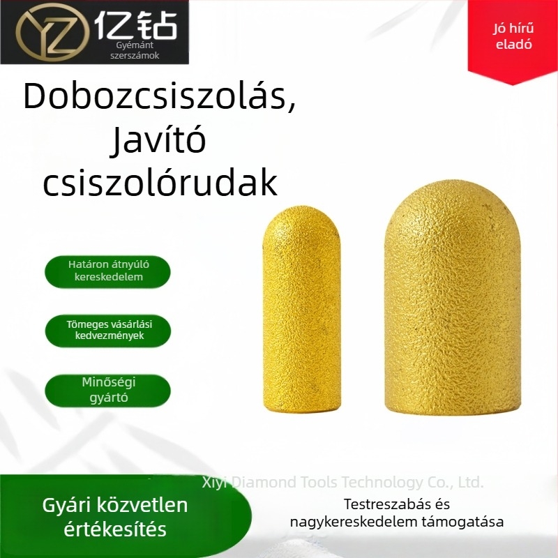 Gyémánt csiszolófej kvarc- és márványfelületekhez – él- és oldalszélező fej szögcsiszolóhoz