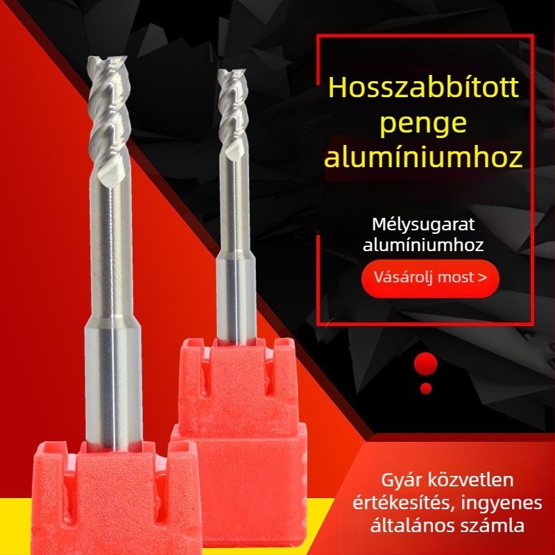 Lapos maró alumíniumhoz, Jin Rick, Aluminum Deep Groove sorozat, Tungsten Steel anyag