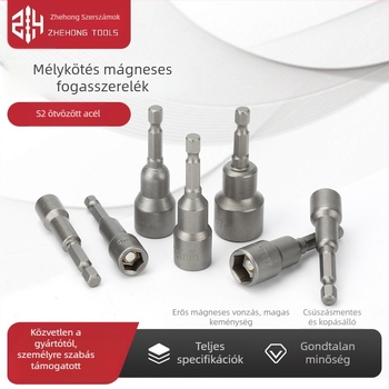 Zhe Hong mágneses hex bit készlet elektromos fúróhoz, CR40 anyag