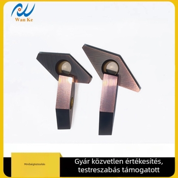 WK Worm Cutter Milling Inserts, 40° Rhombus Shape, Hard Alloy Blade
