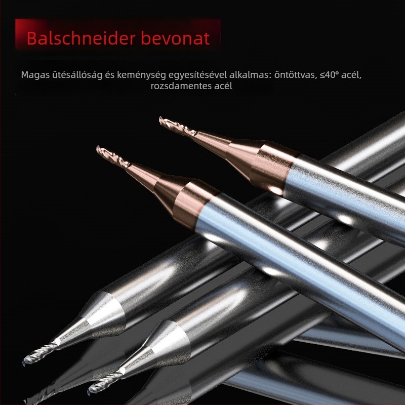 Bailey maró alumíniumhoz, 55°-os szög, wolfrámacél ötvözet, hosszú nyak, mély barázda, CNC gépekhez