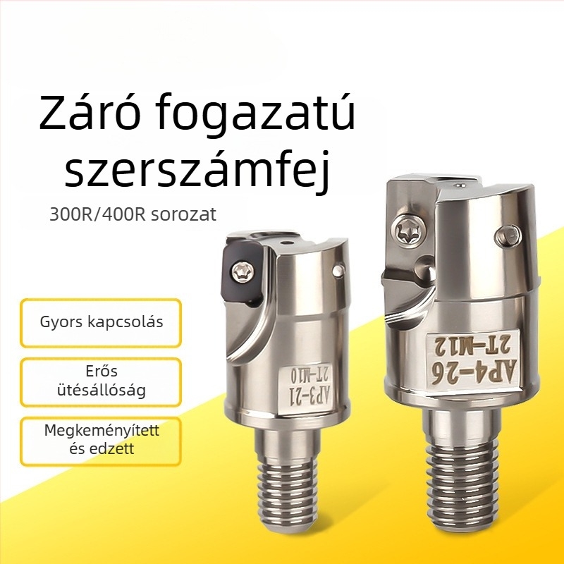 1135 Zárófogú marófej, 1604 CNC antivibrációs szerszámrúd, BAP300R/BAP400R, osztott menetű marófej