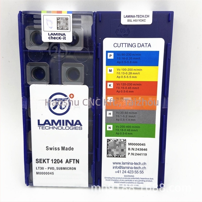 CNC maróbetét SEKT1204AFTN LT30 Linnina