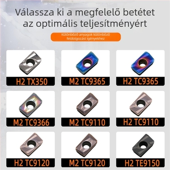 Octavia shangfang APMT1604 karbid marófej, R0,8
