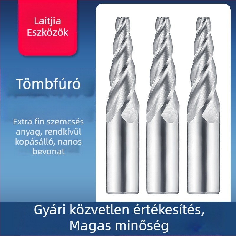 Alumíniumhoz készült kúpos CNC-formázó maró, sorozat T56156, formátum: kúpos maró, anyag: volfrámacél