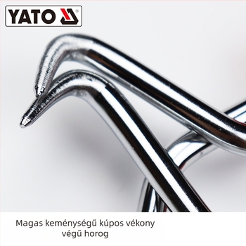 Rozsdamentes acél kötőkampó betonvasakhoz – drótkötözésre, YATO/Elto