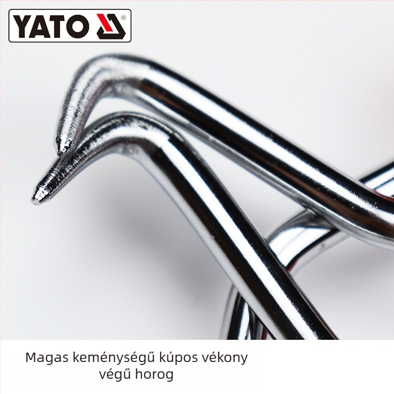 Rozsdamentes acél kötőkampó betonvasakhoz – drótkötözésre, YATO/Elto