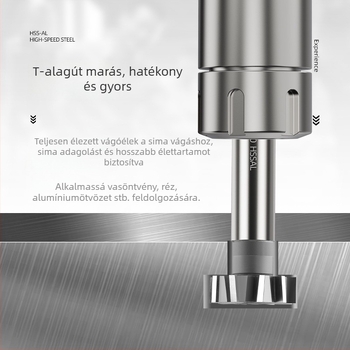 T-alakú maró, egyenes szárú, szerszámacél / gyorsacél, szuperkemény, maráshoz