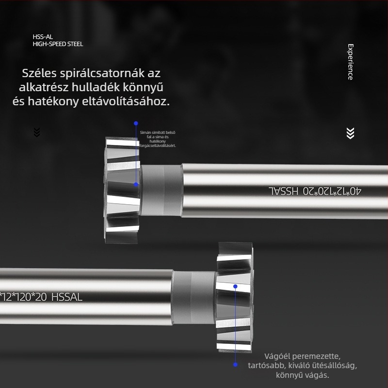 T-alakú maró, egyenes szárú, szerszámacél / gyorsacél, szuperkemény, maráshoz