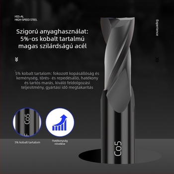 Kulcsnyílásos maró, fehéracél sorozat, gépi marókhoz, szerszámacél feldolgozásához